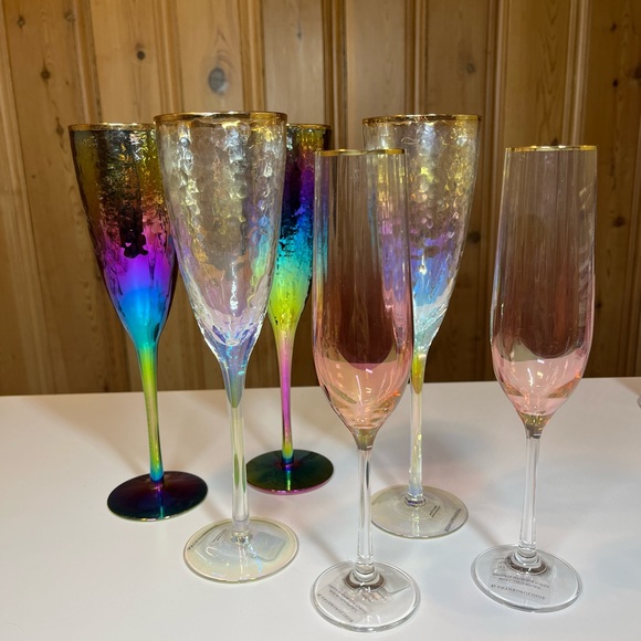 Anthropologie Kitchen Anthropologie Champagne Flutes Nwt Poshmark
